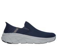 Skechers Uomo Slip-ins RF: D'Lux Walker 2.0 - Reeler Sneaker in Blu Navy Blue, Taglia 42, Vegan, Lavabile in lavatrice