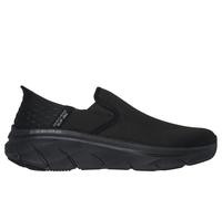 Skechers Uomo Slip-ins RF: D'Lux Walker 2.0 - Reeler Sneaker in Nero, Taglia 46, Vegan, Lavabile in lavatrice