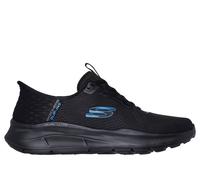 Skechers Uomo Slip-ins RF: Equalizer 5.0 - Standpoint Sneaker in Nero/Blu, Taglia 45, Vegan