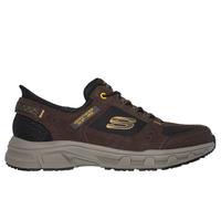 Skechers Uomo Slip-ins RF: Oak Canyon Sneaker in Marrone/Nero, Taglia 41