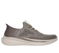 Skechers Uomo Slip-ins RF: Slade - Quinto Sneaker in Kaki, Taglia 46, Vegan, Lavabile in lavatrice