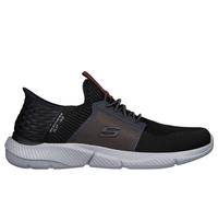 Skechers Uomo Slip Ins Scarpe Sneakers Sportive Nere Grigie 210609
