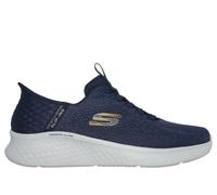 Skechers Uomo Slip-ins: Skech-Lite Pro - Primebase Sneaker in Blu Navy Blue/Giallo, Taglia 41, Vegan
