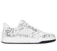 Skechers Uomo Slip-ins Snoop Dogg: Koopa - Volley Dogg Sneaker in Bianco/Nero, Taglia 43
