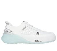 Skechers Uomo Slip-ins Snoop Dogg: Sizzle - Snoop Sizzle Toke Slip-ins Sneaker in Bianco, Taglia 47.5
