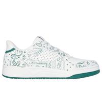 Skechers Uomo Slip-ins Snoop Dogg: Koopa - Volley Dogg Sneaker in Bianco/Verde, Taglia 43