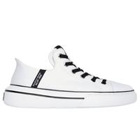 Skechers Uomo Slip-ins: Snoop One - Boss Life Canvas Sneaker in Bianco/Nero, Taglia 44