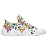 Skechers Uomo Slip-ins: Snoop One - Jen Stark Sneaker in Bianco/Multicolore, Taglia 38.5