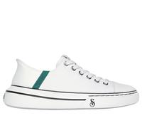 Skechers Uomo Slip-ins: Snoop One - Low Dogg Canvas Sneaker in Bianco, Taglia 42