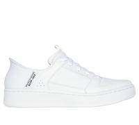 Skechers Uomo Slip-ins: Sport Court 92 - Distown Sneaker in Bianco, Taglia 43