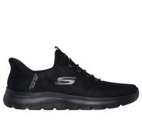 Skechers Uomo Slip-ins: Summits - Korlo Sneaker in Nero, Taglia 47.5, Vegan, Lavabile in lavatrice