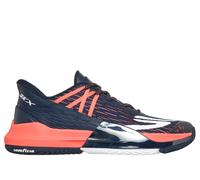 Skechers Uomo Slip-ins: Tennis Baseline Bully Sneaker in Blu Navy Blue/Corallo, Taglia 43.5
