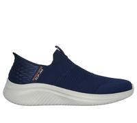 Skechers Ultra Flex 3.0 Smooth Step, Mocassino Uomo, Navy, 44 EU Larga
