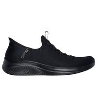 Skechers Uomo Slip-ins: Ultra Flex 3.0 - Top Range Sneaker in Nero, Taglia 42.5 Wide , Vegan, Lavabile in lavatrice