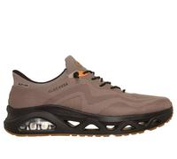 Skechers Uomo Slip-ins: UNO Glide-Step - Air Gliders Sneaker in Marrone/Nero, Taglia 44