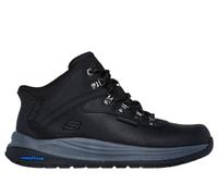 Skechers Meroe Pikeman, Stivaletto Uomo, Black Leather/Synthetic, 40 EU