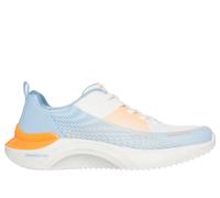 Skechers Uomo Snoop Dogg: Snoop Ace - Cyber Walker Sneaker in Bianco/Blu, Taglia 41, Vegan
