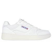 Skechers Uomo Sport Court 2.0 - Crowne Sneaker in Bianco, Taglia 42