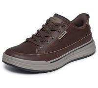 Skechers Uomo Slip-ins Relaxed Fit: Sterling - Hansel Sneaker in Cioccolato, Taglia 46