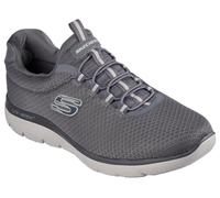 Skechers Uomo Summits 52811 Scarpe da ginnastica, Charcoal Mesh/Trim, 45 EU