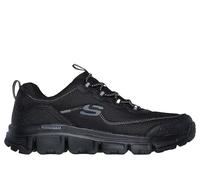 Skechers Uomo Summits AT - Triple Bridges Sneaker in Nero, Taglia 45.5, Vegan