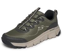 Skechers Uomo Summits At Triple Bridges Scarpe da Ginnastica, Olive Textile/Synthetic/Trim, 45 EU