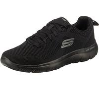 Skechers Uomo Summits Brisbane1 Scarpe da ginnastica, Black Textile/Black Trim, 43 EU