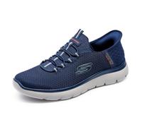 Skechers Uomo Summits High Range Slip-In ALLENATRICE, Navy Mesh/Trim, 41 EU