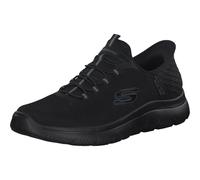 Skechers Uomo Summits High Range Slip-On, Black Mesh/Trim, 43 EU