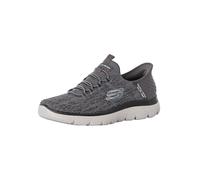 Skechers Summits Key Pace, Scarpe da Ginnastica Uomo, Finitura Nera in Rete Color Antracite, 39 EU