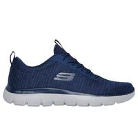 Skechers Uomo Summits - Sorenz Sneaker in Blu Navy Blue/Grigio, Taglia 43, Vegan, Lavabile in lavatrice
