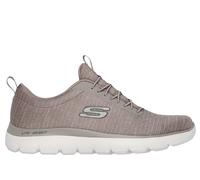 Skechers Uomo Summits - Sorenz Sneaker in Talpa/Oliva, Taglia 40, Vegan, Lavabile in lavatrice