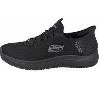 Skechers Uomo Summits SR Colsin Scarpe da Lavoro, Black Textile, 43 EU