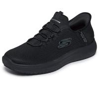 Skechers Uomo Summits SR Colsin Scarpe da Lavoro, Black Textile, 45.5 EU