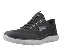 Skechers Uomo Summits Top Rate Trainers, Taupe/Black