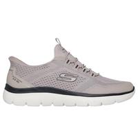 Skechers Uomo Summits Top Rate Trainers, Taupe/Black