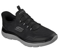 Skechers Uomo Summits Top Rate Trainers, Taupe/Black