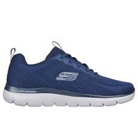 Skechers Uomo Summits - Torre Sneaker in Blu Navy Blue/Grigio, Taglia 39.5, Vegan
