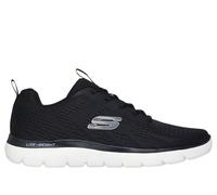 Skechers Uomo Summits - Torre Sneaker in Nero/Naturale, Taglia 42, Vegan
