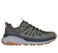 Skechers Uomo Switch Back - Venture Seeker Sneaker in Verde, Taglia 42