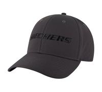 Skechers Uomo Tearstop Snapback Hat in Nero/Carbone