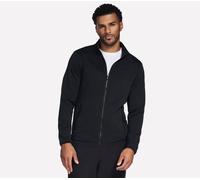 Skechers Uomo The Hoodless felpa con cappuccio Ottoman Giacca in Nero, Taglia 2XL