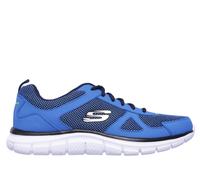 Skechers Uomo Track - Bucolo Sneaker in Blu/Lime, Taglia 41
