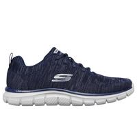 Skechers Uomo Track - Front Runner Sneaker in Blu Navy Blue/Grigio, Taglia 45.5