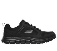 Skechers Uomo Track - Knockhill Sneaker in Nero, Taglia 43