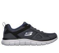 Skechers Uomo Track Sneaker in Grigio/Blu Navy Blue, Taglia 45