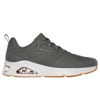 Skechers Uomo Tres-Air UNO - Casairal Sneaker in Oliva, Taglia 39