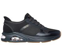 Skechers Uomo Tres-air Uno Scarpe, Nero e nero, 41 EU