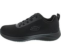 Skechers Uomo Ultra Flex 3.0 SR Daxtin Scarpe da Lavoro, Black Mesh, 46 EU
