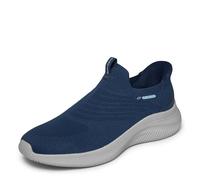 Skechers Uomo Ultra Flex 4.0 CALVERA Scarpe da Allenamento, Navy Knit, 44 EU